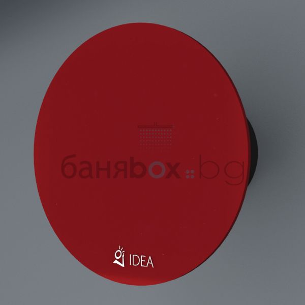 Idea вентилатор за баня червен O 3004
