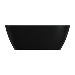 OMNIRES SIENA 160 свободностояща овална вана черно/бяло 
