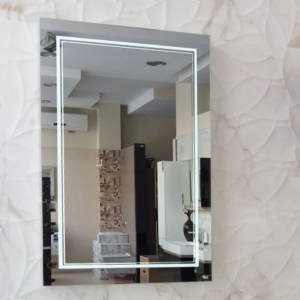 FLEXMEBEL FRAMES SLIM огледало за баня с вградено LED осветление