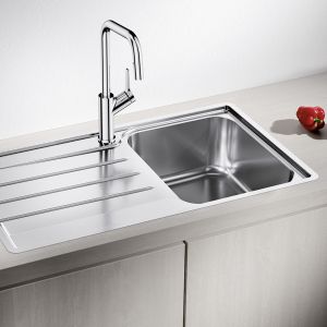 BLANCO LEMIS 45 S стоманена кухненска мивка с отцедник 